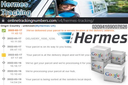 hermes delivery tracking number|tracking my hermes with postcode.